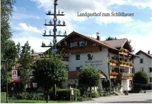 Hotel Landgasthof Zum Schildhauer Halfing Kültér fotó